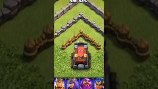 all 1 level to max level wall #coc #shortsfeed #gaming #short #shorts #shortvideo