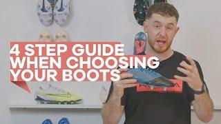 4 step guide when choosing your boots