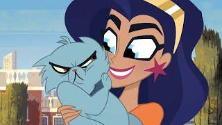 Jessica with Dexter the Rage Cat | DC Superhero Girls | Cartoon Network Asia