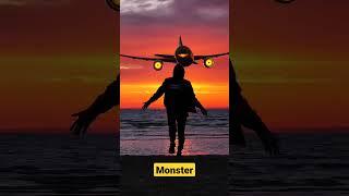 Monster Plane | #shorts #youtubeshorts #anime #monster
