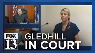 Full court appearance by Jennifer Gledhill