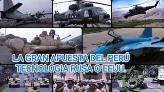 Perú frente a la Oferta Militar de EE.UU. es conveniente cambiar la tecnología rusa.