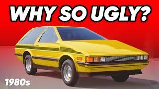 20 UGLIEST Cars Of The 1980's