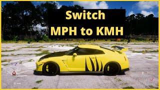 How to Change MPH to KMH in Forza Horizon 5 | Forza Horizon 5 Tutorial