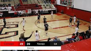 Carnegie Wildcats vs. Navajo District 2/9/2024