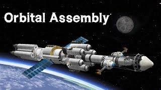 KSP: Orbital Construction of an Interplanetary Ship!