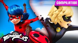 MIRACULOUS |  Compilation 7  FULL EPISODES ▶️ [Simon Says - Rogercop - Gamer] Season 1