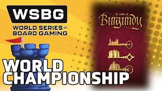 Castles of Burgundy World Championship - World Series of Board Gaming 2024