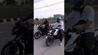 N160 Vs Ns 160 drag race 2023_6 gear का कोई फायदा नहीं#short #shorts #shortsvideo #viral