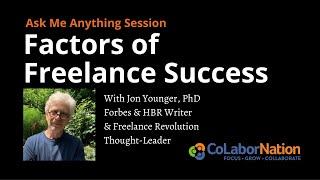 Factors of Freelance Success, Q&A with Dr. Jon Younger