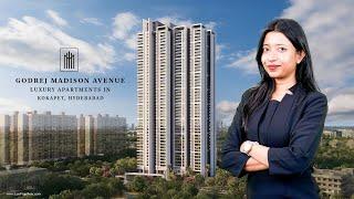 Godrej Madison Avenue Is The BEST Luxury Living Option In Kokapet | Luxury 3 & 4 BHK Apartments