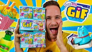 Oh My GIF UNBOXING CAJA COMPLETA 12 BITS en Pe Toys