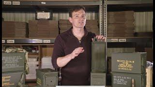 The Difference Between the M2A1 and M2A2 "50 cal" Ammo Cans