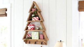 $10 Christmas Tree Shelf #anawhite