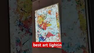 The best art lighting for #lightingdesign #lightingeffects #artgallery #art #gallery #photography