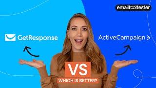 ActiveCampaign vs GetResponse 2024:  Pros and Cons  Which is Better Overall?