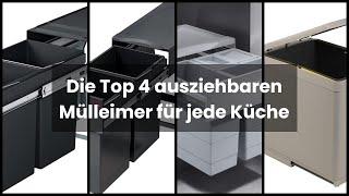 【Ausziehbarer mülleimer】Die Top 4 ausziehbaren Mülleimer für jede Küche