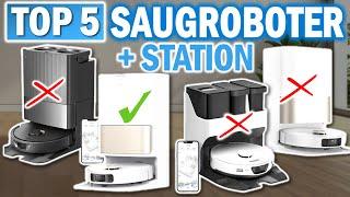 Top 5 SAUGROBOTER mit STATION 2025 | Die 5 Besten Saugroboter mit Station im Vergleich