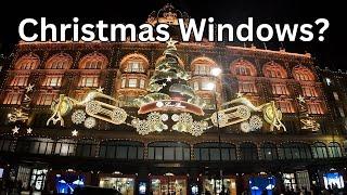 The 2024 Christmas Windows of Harrods, Harvey Nichols & Selfridges - Is It Christmas?