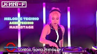 Jenni-F LONDON Techno Station EP. 1 / Melodic Techno / Acid Techno / Mainstage