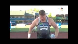 Olympic Track And Field Trials   Three Americans Qualify In Men's Shot Put