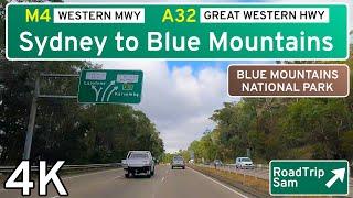 Driving from Sydney to Katoomba - New South Wales, Australia - POV / music