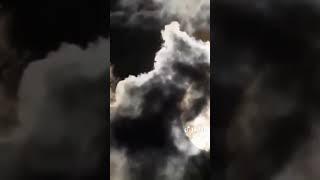 Clouds behind the sun. 태양 뒤의 구름. 3