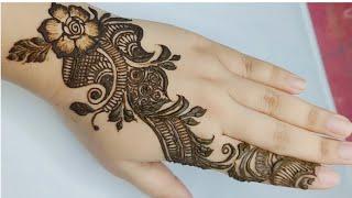 most easy and simple kaveri mehedi design | Beautiful mehedi design