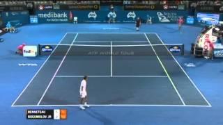 Julien Benneteau v Alex Bogomolov Jr. - Men's Singles Quarter Final: Sydney International 2012