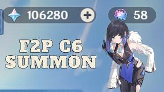 F2P Wishing for C6 Yelan & Weapon (100K primos)