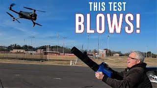 HIGH WIND stability test | 5 drone BATTLE