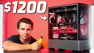 The BEST  $1200 1440p Gaming PC!Build Guide 2024