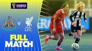 Full Match: Newcastle United v Liverpool | Women's League Cup 2024-25