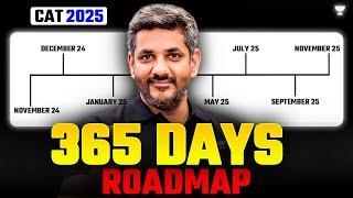 CAT 2025: 365 Days RoadMap with Preparation Strategy 