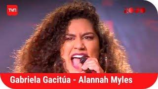 Gabriela Gacitúa cantó "Black Velvet" de "Alannah Myles" | Rojo