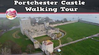 PORTCHESTER CASTLE, HAMPSHIRE   |   Walking Tour   |   Pinned on Places