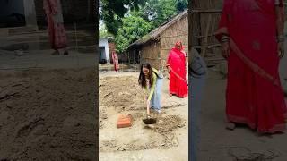 My New House In Village| Father Saab #bindaaskavya #shorts #uttarpradesh