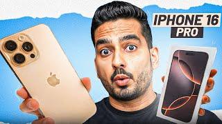 iPhone 16 Pro Unboxing & First Impressions - Desert Titanium