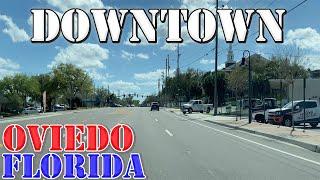 Oviedo - Florida - 4K Downtown Drive