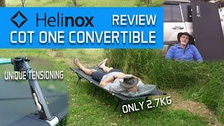 Helinox Cot One Convertible Long Review [2022] - The best lightweight camp cot?