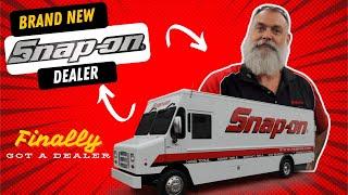 New Snap On Dealer Showed Up! After Over A Year Without A Dealer, We Finally Got One!