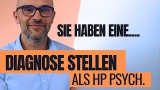 Diagnose stellen als Heilpraktiker Psychotherapie - mit diesem einfachen Schema gelingt es.