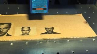 Laser scan type engraving with the UCCNC software