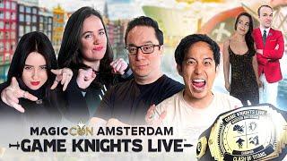 Game Knights Live: Clash of the Titans w/ Ashlizzlle | MagicCon Amsterdam | MTG Commander EDH