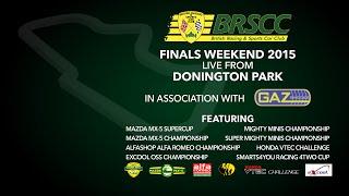 2015 BRSCC Donington Finals Weekend - Sunday Morning Races (LIVE)