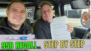 We Take The Jeep 4xe 95B Recall Step By Step | Here's The Full Procedure