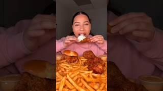  cr. Claudiaeatsgood on instagram #asmr #foodshorts #mukbang #eating #asmrshorts #fastfood