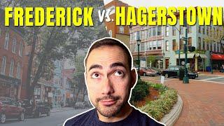 Living in Frederick vs Hagerstown Maryland