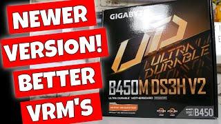 Gigabyte B450M DS3H V2 New UPGRADED Budget AM4 Motherboard