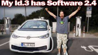 My VW Id.3 has Software 2.4 - Surprise at the charger!